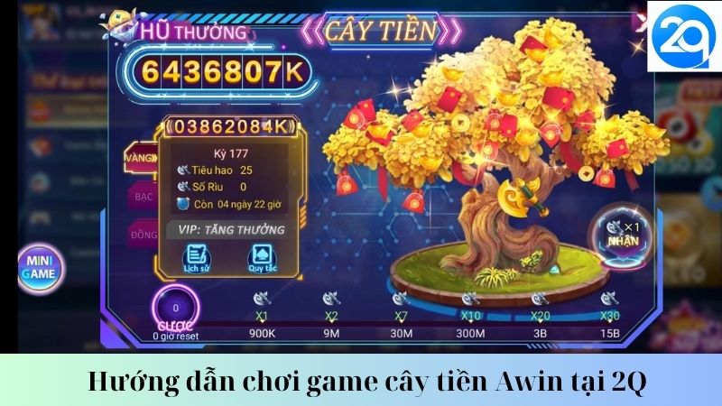 Cách chơi game cây tiền Awin